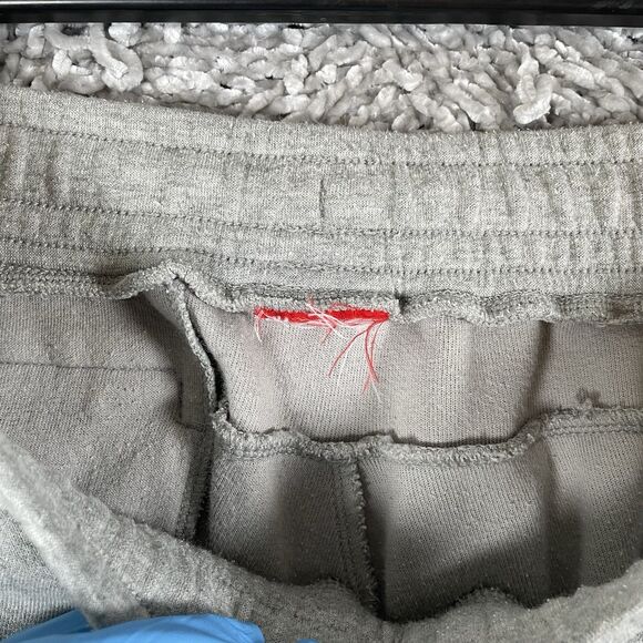 Nike Tech Fleece Jogger Pants Men's Size Large Gray Activewear Zip Pocket Gym - Picture 2 of 8